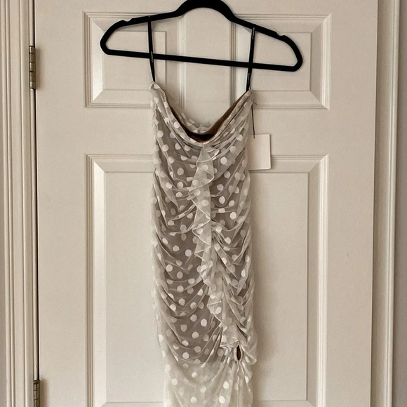 Majorelle Brady Dress in White - Picture 5 of 9